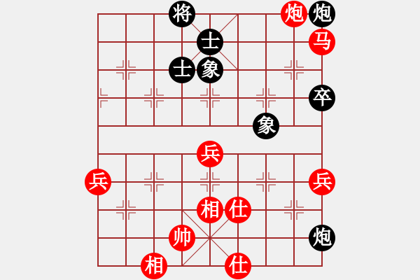 象棋棋譜圖片：山 雞[759122344] -VS- 周司令[921247153] - 步數(shù)：80 