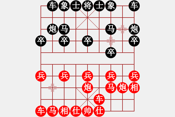 象棋棋譜圖片：陳家平先勝朱濟(jì)偉 - 步數(shù)：10 