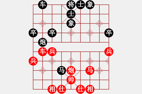 象棋棋譜圖片：鳳臺史哲(7弦)-勝-綽號再議(1星) - 步數(shù)：40 