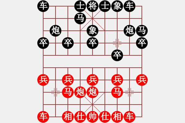 象棋棋譜圖片：2022.10.29.3y五分鐘先勝反拐 - 步數(shù)：10 