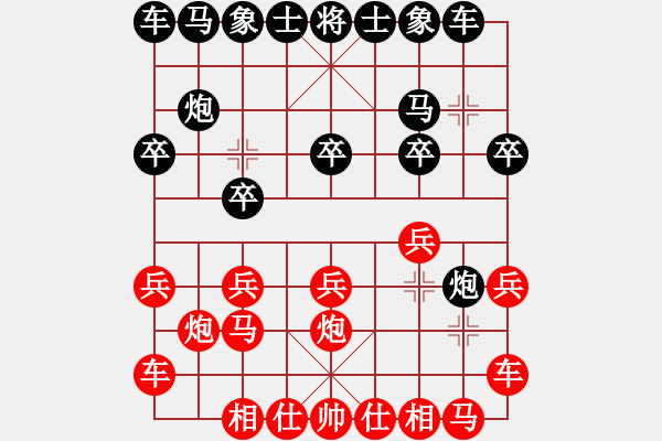 象棋棋譜圖片：[快14]浩軒爺 先勝 [快14]崔金旗 - 步數(shù)：10 