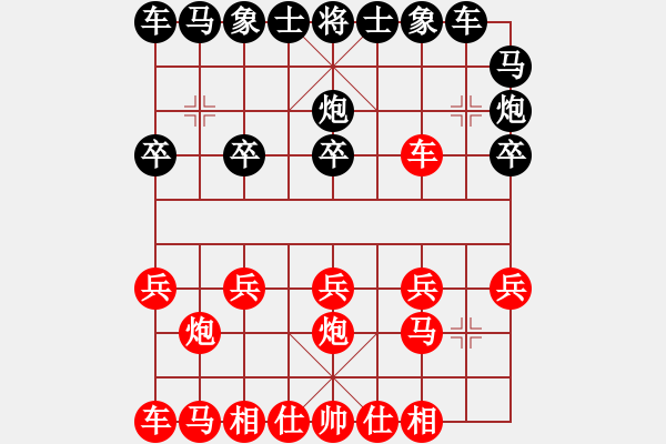 象棋棋譜圖片：校內(nèi)訓(xùn)練對局 - 步數(shù)：10 