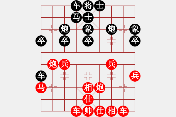 象棋棋譜圖片：飛天大圣(地煞)-負(fù)-民間馴鳥人(無極) - 步數(shù)：30 