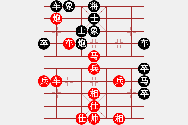 象棋棋譜圖片：五七炮互進(jìn)三兵對(duì)屏風(fēng)馬邊卒右馬外盤河 紅左橫車對(duì)黑飛右象心靈之窗(北斗)-勝-馬行空(天罡) - 步數(shù)：60 