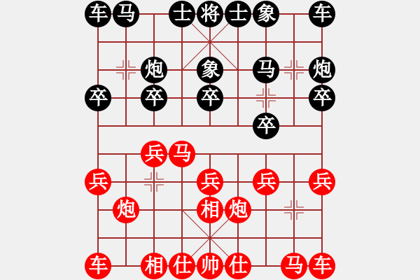 象棋棋譜圖片：英國 萊德 勝 日本 曾根敏彥 - 步數(shù)：10 