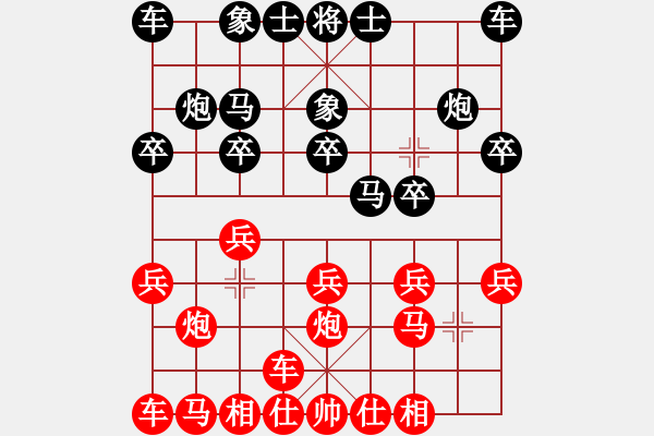 象棋棋譜圖片：西北快刀(天罡)-負-海王星(2星) - 步數(shù)：10 