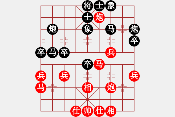 象棋棋譜圖片：第二場(chǎng)濟(jì)南趙勇霖先勝青島魯本杰 - 步數(shù)：40 