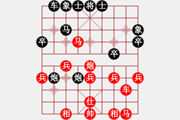 象棋棋譜圖片：眏眏眏(6段)-勝-沮漳棋狂(9段) - 步數(shù)：37 