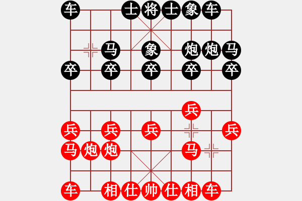 象棋棋譜圖片：嫡系韓竹庫(月將)-和-將神傳說(9段) - 步數(shù)：10 