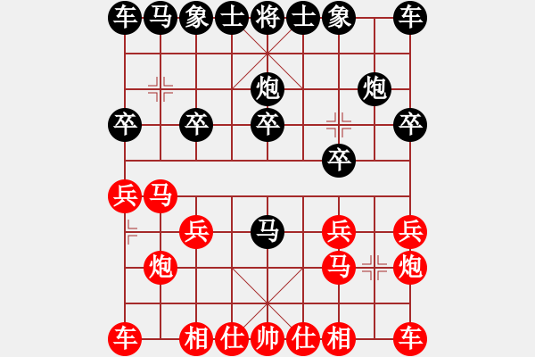 象棋棋譜圖片：小鶴九尾龜 先勝飛馬踏雪8-1 - 步數(shù)：10 