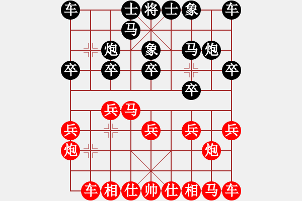 象棋棋譜圖片：王一先勝李晨怡 - 步數(shù)：10 