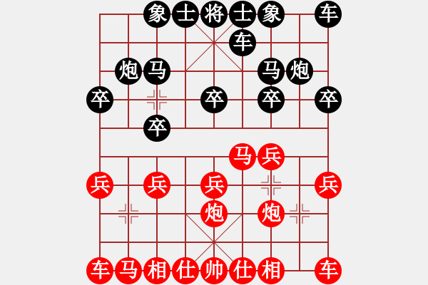 象棋棋譜圖片：xingyuewen(3舵)-和-bbboy002(2舵) - 步數(shù)：10 