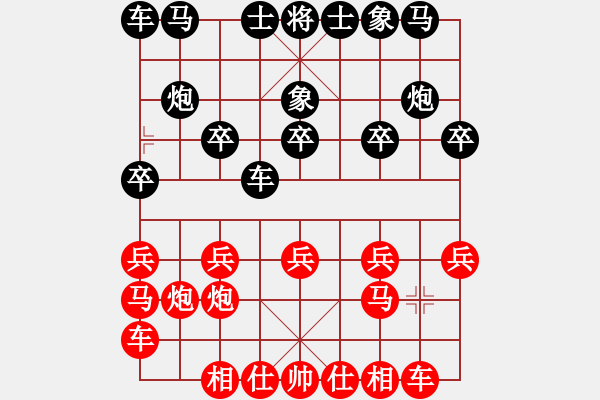 象棋棋譜圖片：rebel(5段)-勝-寧河象棋(2段) - 步數(shù)：10 