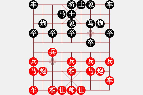 象棋棋譜圖片：孫啟忠 先和 楊小平 - 步數(shù)：10 