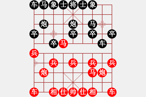 象棋棋譜圖片：天龍鬼腳七(5段)-勝-龍神戰(zhàn)旗(9段) - 步數(shù)：10 