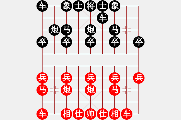 象棋棋譜圖片：濮方堯 先勝 Volodymyr Kors - 步數(shù)：10 