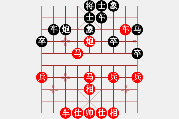 象棋棋譜圖片：評(píng)測(cè) 鵬飛先勝神1-2 - 步數(shù)：33 