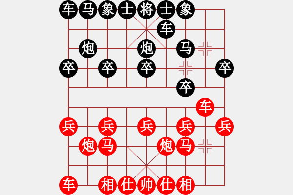 象棋棋譜圖片：清監(jiān)象棋紅方003 - 步數(shù)：10 