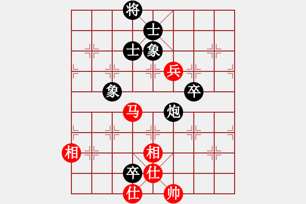 象棋棋譜圖片：yejiayu(7段)-和-神主宰(4級) - 步數(shù)：150 