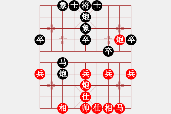 象棋棋譜圖片：棋王之戰(zhàn) 叢云伶先負(fù)張文祿 - 步數(shù)：40 