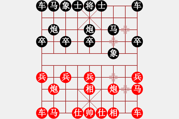 象棋棋譜圖片：中國(guó)柳大華 (勝) 越南陳文靈 (1994.11.10于澳門(mén)) - 步數(shù)：10 