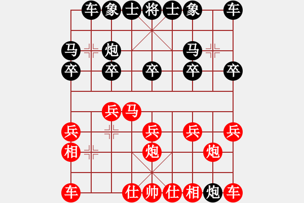 象棋棋譜圖片：人機(jī)大戰(zhàn)8 - 步數(shù)：10 