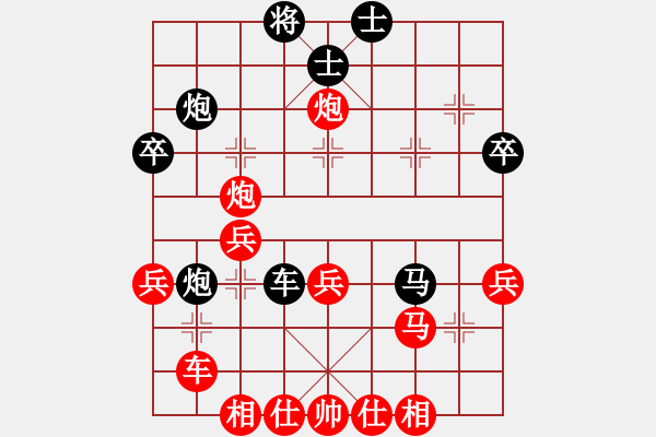 象棋棋譜圖片：二棋棋友(6段)-負(fù)-新世紀(jì)太陽(yáng)(月將) - 步數(shù)：40 