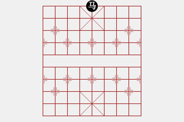 象棋棋譜圖片：馬吃紅帥 幼兒園游戲體驗(yàn)（適用于大中小班） - 步數(shù)：6 