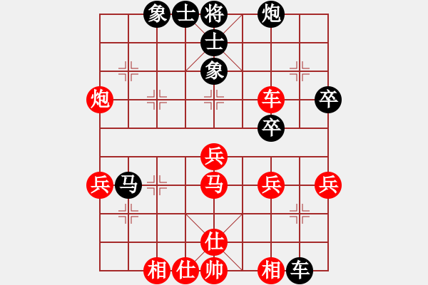 象棋棋譜圖片：西沽公園(6段)-負(fù)-米糊(4段) - 步數(shù)：40 