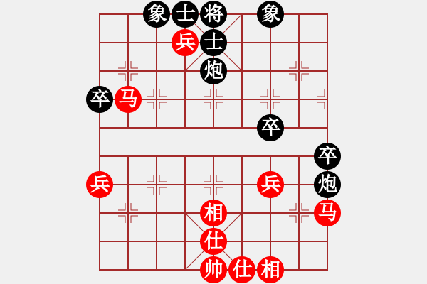 象棋棋譜圖片：灑脫[1090635769] -VS- 橫才俊儒[292832991] - 步數(shù)：60 