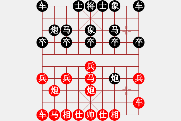 象棋棋譜圖片：叟弈棋迷(4弦)-負(fù)-白發(fā)漁樵(2弦) - 步數(shù)：10 