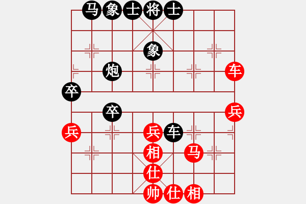 象棋棋譜圖片：北京威凱＆金環(huán)建設(shè)京冀聯(lián)隊 孟繁睿 和 上海金外灘隊 謝靖 - 步數(shù)：60 