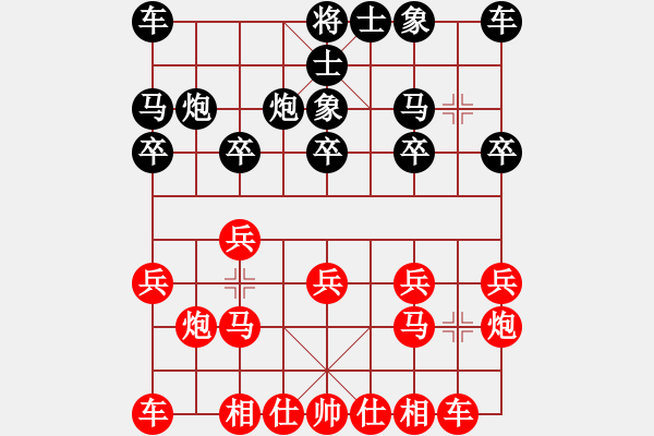 象棋棋譜圖片：葬心紅勝77198168【仙人指路對(duì)士角炮或過宮炮】 - 步數(shù)：10 