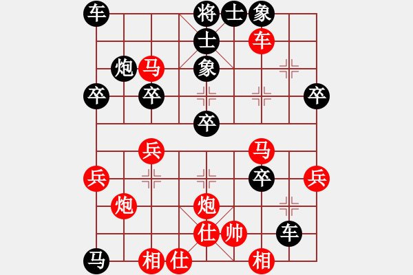 象棋棋譜圖片：稼修(5段)-負(fù)-殺龍(4段) - 步數(shù)：40 