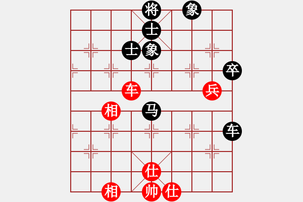 象棋棋譜圖片：00 33 00 11 00 77 00 55 00 1111 0000 99 - 步數(shù)：100 