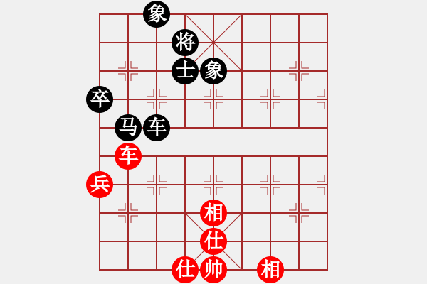 象棋棋譜圖片：第7屆成豐杯火頭軍家族群象棋超霸錦標(biāo)賽3，4名決賽第3局徐達(dá)紅先和陳健纘（和棋黑拿第3名） - 步數(shù)：75 