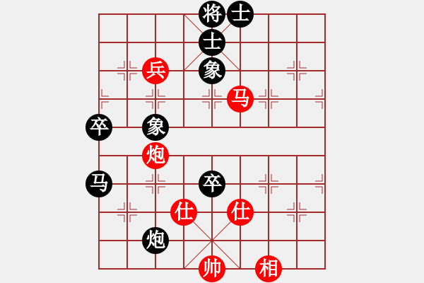 象棋棋譜圖片：愛主(4段)-負-煙雨飄搖(9段) 中炮過河車互進七兵對屏風馬上士 - 步數(shù)：140 