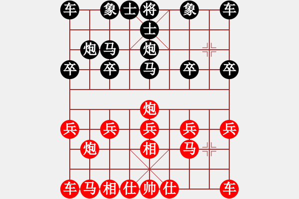 象棋棋譜圖片：[10級]189****5025 先負(fù) [13級]浩軒爺 - 步數(shù)：10 