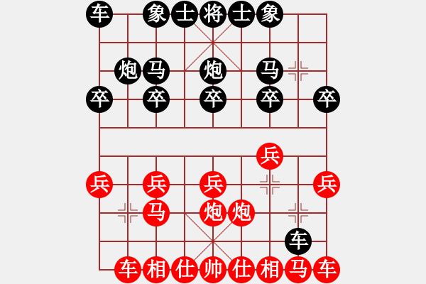 象棋棋譜圖片：3083232(校尉) 負(fù) 2436645(中郎將) - 步數(shù)：10 