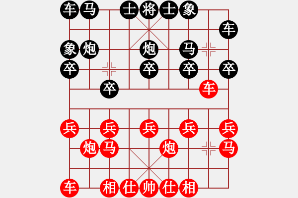 象棋棋譜圖片：飄雨[981585826] -VS- 橫才俊儒[292832991] - 步數(shù)：10 