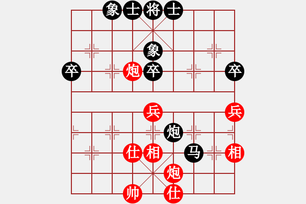 象棋棋譜圖片：ゞ★昌哥[紅] -VS- 過河帥[黑] - 步數(shù)：60 