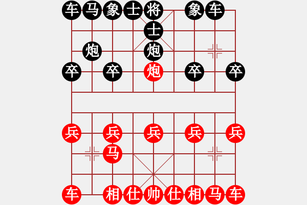 象棋棋譜圖片：ソ遺忘‰[紅] -VS- 楚河浴女0-1149[黑] - 步數(shù)：10 