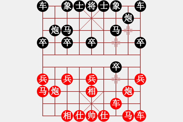 象棋棋譜圖片：王鑫海 先勝 馬維維 - 步數(shù)：10 