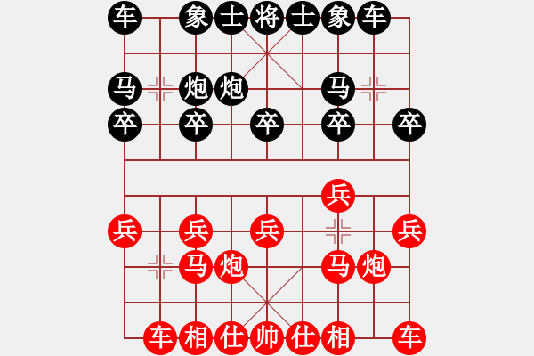 象棋棋譜圖片：10886局 A50-仕角炮局-旋九專雙核-新手 紅先勝 小蟲引擎24層 - 步數(shù)：10 