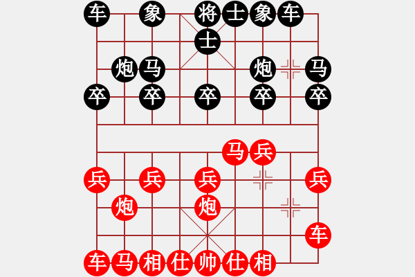 象棋棋譜圖片：福運(yùn)旺旺發(fā)(9星)-負(fù)-newabcdl(7星) - 步數(shù)：10 