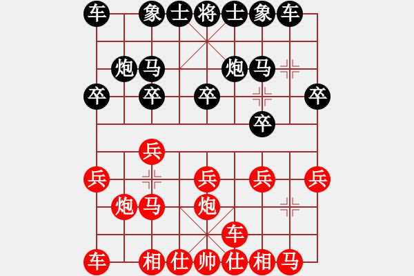 象棋棋譜圖片：太守棋狂先勝千古無同局棋社向日葵業(yè)6-22018·11·30 - 步數(shù)：10 