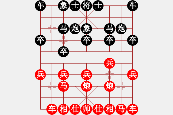 象棋棋谱图片：分红比例符合技术开 胜 大风 - 步数：10 