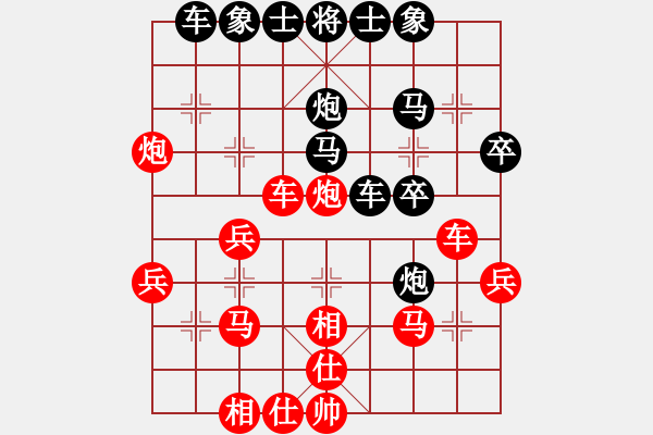 象棋棋譜圖片：七仙女(9段)-和-thanhtu(7段) - 步數(shù)：40 