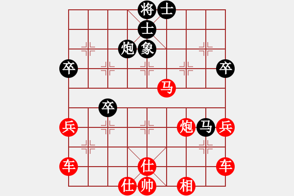 象棋棋譜圖片：2024棋者象棋排位賽[8級]浩軒爺先勝[7級]劉永貴 - 步數(shù)：60 