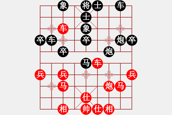 象棋棋譜圖片：南昌獅(3段)-負(fù)-午夜幽藍(lán)(3段) - 步數(shù)：40 